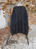 Barclay Linen Studio Dress Unpainted Black Size 2
