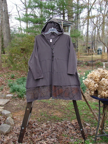 Barclay Cotton Lycra Tiered Hooded Jacket Fern Wood Peat Size 1 | Bluefishfinder.com