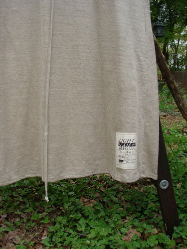 1998 Linen Knit Wrap Dress Unpainted Natural Size 1 | Bluefishfinder.com