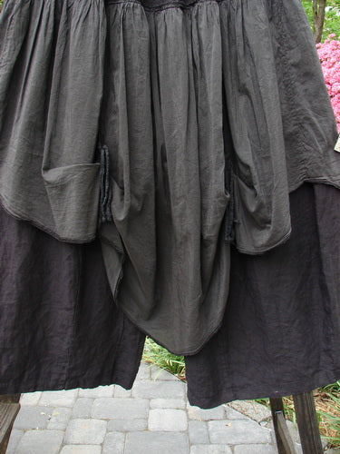 Barclay Linen Silk Fusion Pant Pure Black Midnight Size 2 | Bluefishfinder.com