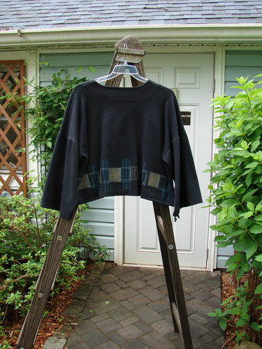 1999 Interlock Side Tie Jacket Fall Grid Black Size 2 | Bluefishfinder.com