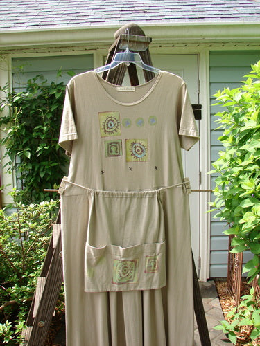 1997 Lawn Dress Lucky Abstract Wheat Size 1 | Bluefishfinder.com