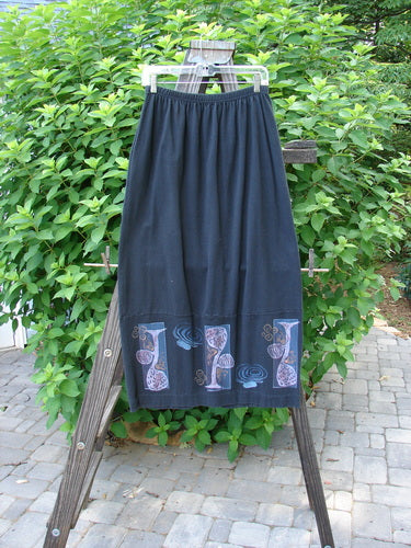 1997 Indra Skirt Whimsical Forest Obsidian Size 1 | Bluefishfinder.com