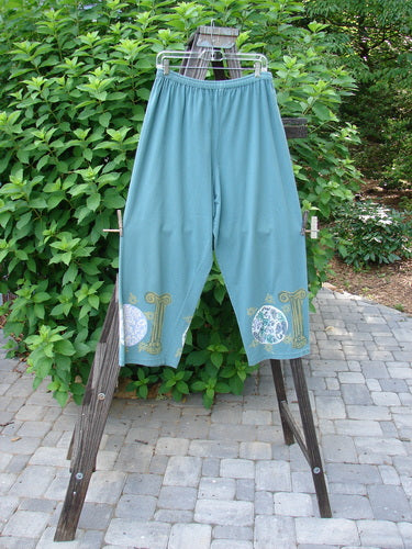 1993 Crop Pant Pinwheel Grey Green Size 1 | Bluefishfinder.com