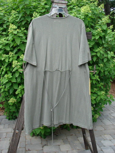 2000 Cotton Hemp 3 Block Cardigan with Tree Star Leaf design on a clothes line. Size 2.